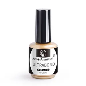 Fengshangmei casaco base para esmalte em gel, sem lâmpada, esmalte em gel, primer ultra bond