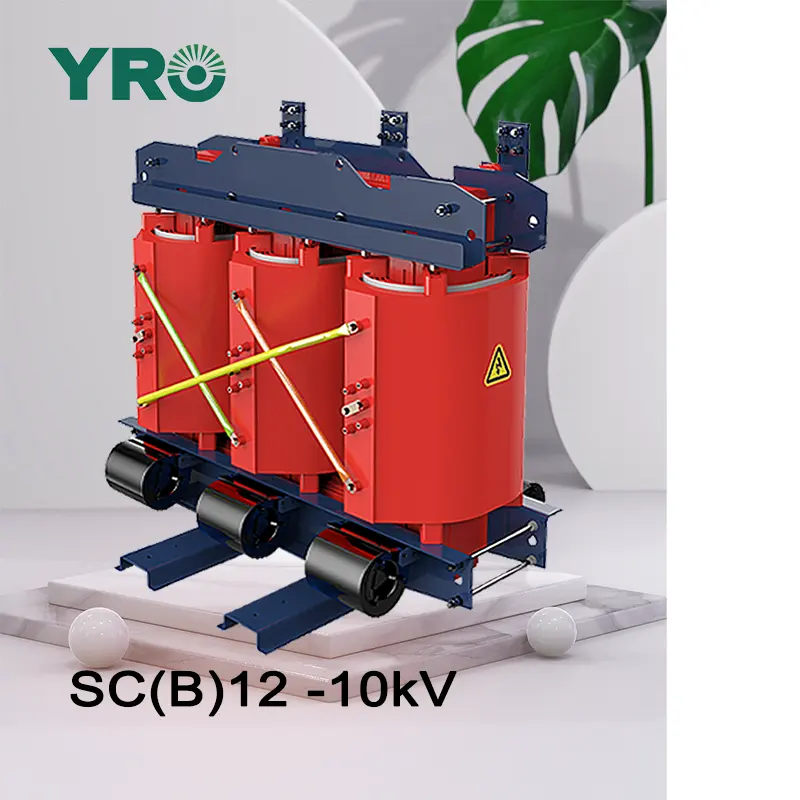 Transformateur sec de haute qualité YRO série SCB12 Transformateur sec isolé en résine 10kv