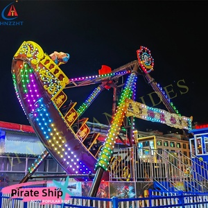 Juego Mecánico de Barco <span class=keywords><strong>Pirata</strong></span> para Parque de Atracciones al Aire Libre, Columpio Giratorio, Barco de Fibra de Vidrio Resistente en Venta - Product Image 6