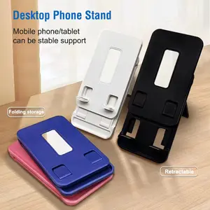 टैबलेट मोबाइल फोन के लिए उच्च गुणवत्ता वाला डेस्कटॉप मोबाइल होल्डर स्टैंड पोर्टेबल फोल्डेबल फोन ब्रैकेट