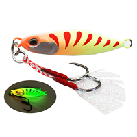 Señuelo de Pesca Metálico en Stock, 7g 10g 15g 20g, para Pesca en Mar, Pesca en Hielo, Pesca con Mosca, Cebo Duro de Metal para Pescar Bacalao y Carpa