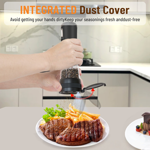 Dropshipping productos 2025 nuevo molinillo de sal y pimienta eléctrico recargable velocidad de molienda ajustable grosor - Product Image 6