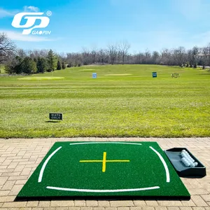 Tappetino da Golf di grado commerciale di fabbrica tappetino da Golf per pratica da Golf in Nylon con Base resistente per simulatore di campo di guida