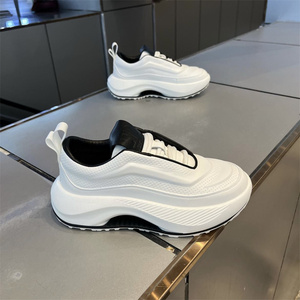 Chaussures décontractées pour hommes, style automne-hiver, nouvelle collection, baskets blanches en PVC/EVA, semelle souple, respirantes, imperméables, légères, pour la marche - Product Image 2