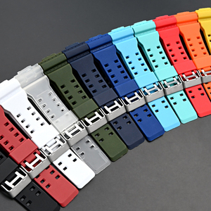 Casio g-şok saat kayışı için yumuşak kılıf kapak ile yüksek kalite yedek Tpu kauçuk izle bilezik kemer - Product Image 5
