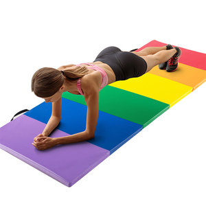 PU da tri-gấp Thể dục dụng cụ <span class=keywords><strong>Mat</strong></span> Tập Thể Dục Đào Tạo bọt <span class=keywords><strong>Mat</strong></span> tập thể dục tri-gấp PU da Thể dục dụng cụ đào tạo <span class=keywords><strong>Mat</strong></span> - Product Image 4