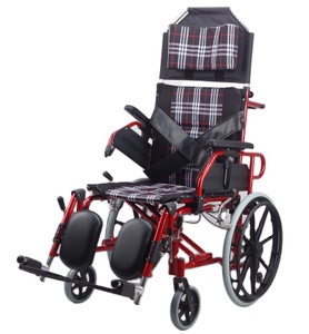 Silla de ruedas reclinable de venta práctica silla de ruedas reclinable de alta calidad precio barato silla de ruedas reclinable práctica de venta - Product Image 5