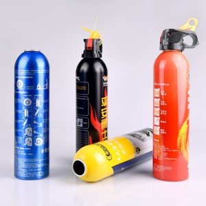 Индивидуальная печать мини 250 мл 400 мл 500 мл 59*265 мм 66*178 мм алюминиевый аэрозольный распылитель Огнетушитель - Product Image 1
