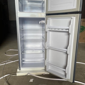 Offre Spéciale Réfrigérateur Combi de 136 litres Réfrigérateur domestique à trois portes multiples pour la maison Compresseur en acier inoxydable RV Hôtel - Product Image 5