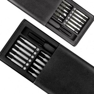 Screwdriver Kit Magnetic <b>Bits</b> Phillips <b>Torx</b> Hex Precision DIY Dismountable Mini Tool Case Smart Home PC Phone Repair Carbon - Product Image 2