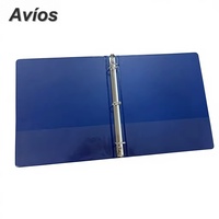 Carpeta Multicapa de Colores para Estudiantes, Almacenamiento de Pruebas, Documentos Escolares, Carpeta de Anillas con 3 Anillas de PVC, Material de Oficina