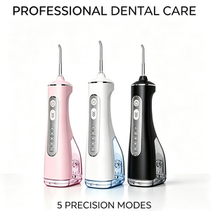Set de Cuidado Bucal Portátil, <span class=keywords><strong>Cepillo</strong></span> de Dientes Eléctrico Sónico, <span class=keywords><strong>Irrigador</strong></span> Bucal, 5 Modos, IPX7 Impermeable, Hilo Dental Eléctrico - Product Image 3