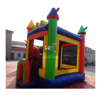 Château gonflable pour enfants, structure de jeu gonflable avec toboggan et aire de jeux