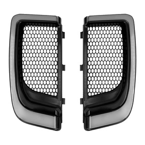 Protectores de Piernas para Motocicleta con Señales de Giro LED, Protectores de Piernas Decorativos con Señales de Giro LED, Aptos para Modificación de Piezas de Harley - Product Image 1