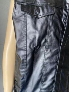 2025 Vintage azteca fresco motociclista <span class=keywords><strong>Chaleco</strong></span> de cuero bordado insignia chalecos de <span class=keywords><strong>hombre</strong></span> - Product Image 5
