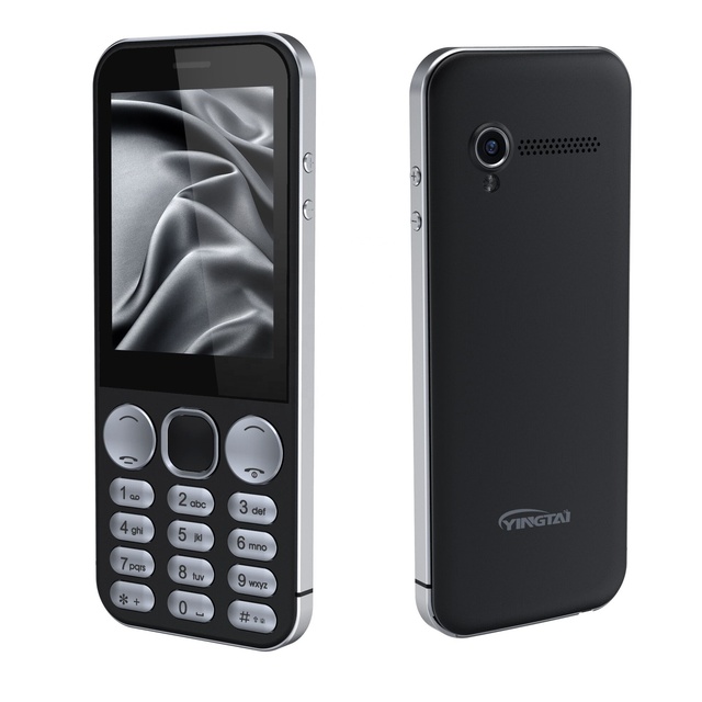 2020 Newest 2.8 Inch Display Metal Body 3G WCDMA Feature Phone with EZFM, Good Price.