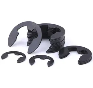 DIN 6799 Carbon steel Black oxide E Circlip DIN6799 E Type Retaining Clips Snap Ring For Shafts