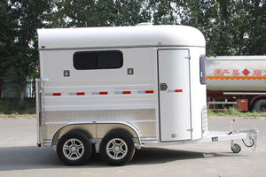 2025 Fabrieksaanbieding Paardenwagen Paardentrailer voor 2 Paarden ADR's 2000KG Capaciteit 4110x2490x2590MM - Product Image 5