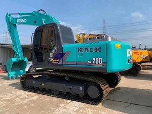 Excavadora Kobelco SK200-6E Usada Original de Japón, 20 Toneladas, Excavadora Mediana de Cadenas, en Stock, Lista para Enviar, en Buen Estado de Funcionamiento - Product Image 3