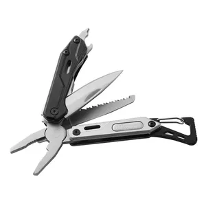 9-in-1 Pocket Knife with Screwdriver, Mini <strong>Multitool</strong> Survival Folding Knife Pliers - Product Image 1