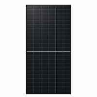 Panneau solaire monocristallin N-Type à demi-cellules 620W haute efficacité, cadre noir, pour usage résidentiel, commercial et industriel
