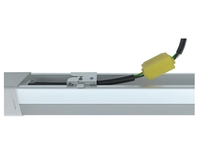Bandes de suspension en aluminium LED Tri-proof Linear Light avec modules intelligents