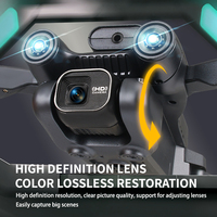 Drone H13 PRO avec moteur brushless, caméra HD 4K, évitement d'obstacles laser 360°, vol stationnaire stable par flux optique, avion RC pour débutants