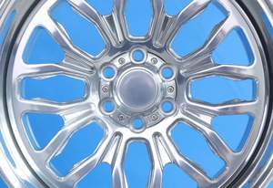 Jantes forgées 2 pièces 6X139.7 pour Cadillac Escalade V Cybertruck Tahoe <span class=keywords><strong>Hummer</strong></span> EV, jantes en alliage noires personnalisées de 24 pouces à fond profond - Product Image 3