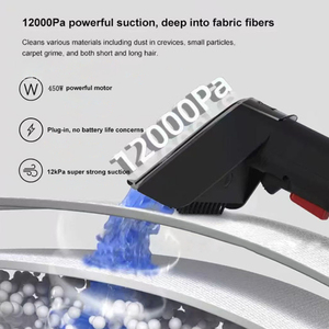 Aspirateur portable 3-en-1 pour tapis, maison, voiture et camping-car, nettoyeur de tissus et canapés, <span class=keywords><strong>prix</strong></span> usine - Product Image 2
