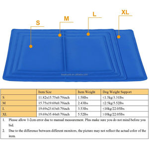 Ungiftiges <span class=keywords><strong>Gel</strong></span>-Kühl kissen Druck aktivierte Hunde kühl matte für Hunde - Product Image 4