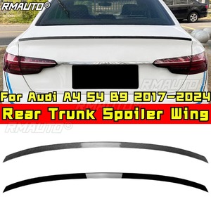 สปอยเลอร์หลัง สำหรับ Audi A4 B9 S4 ปี 2017-2024 ปีกหลัง ฝากระโปรงท้าย สปอยเลอร์ท้าย ปีกหลัง ฝากระโปรงท้าย อุปกรณ์ตกแต่งรถยนต์ - Product Image 1