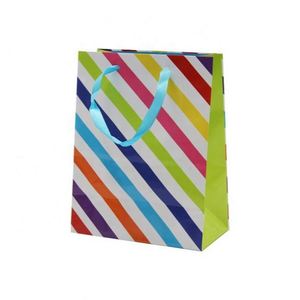 Vente directe d'usine, sac en papier cadeau personnalisé avec logo imprimé sur mesure - Product Image 2