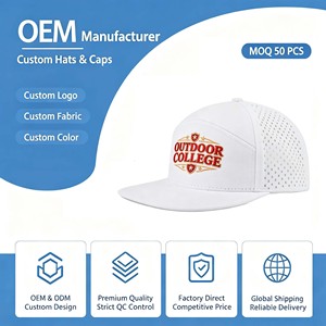 OEM Custom <b>Silicone</b> Transfer logo Snapback Hats 5 Panel Caps Nylon Unstructured Hats - Product Image 1