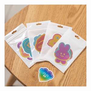 Низкая цена холодильник на заказ водонепроницаемый виниловые наклейки для косметической упаковки - Product Image 4