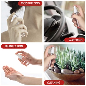 Petites bouteilles de pulvérisation de brouillard d'alcool continu en plastique <span class=keywords><strong>vide</strong></span> de <span class=keywords><strong>poche</strong></span> de 10ml 30ml 500ml pour l'artisanat en plastique de parfum cosmétique d'eau - Product Image 5