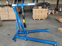 Lève-moteur hydraulique pliable 3T, grue mobile pour atelier de réparation automobile