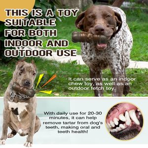 Usine En Gros Super Résistant Aux Morsures Grinçant Os Forme Propre Dentition Meilleur Compagnon Chien Jouets - Product Image 6