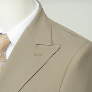 Costume deux pièces pour hommes avec revers plat, pantalon et <span class=keywords><strong>gilet</strong></span> pour mariages et occasions formelles - Product Image 3