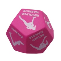 Ensemble de dés polyédriques en PU 16mm jeu d'affûtage couleur personnalisée Style résine accessoires en gros en vrac