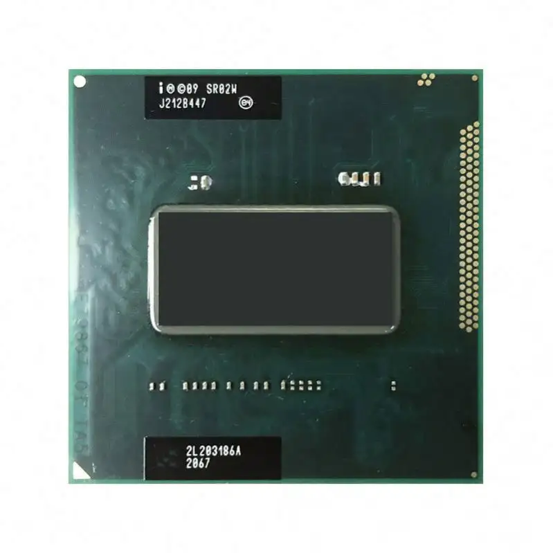 Ordenador portátil INTEL CPU SR02W i7-2760QM CPU i7Intel Core i7 móvil 2760QM procesador Central 6M PGA 2,4 GHz a 3,5 GHz, SRO2W