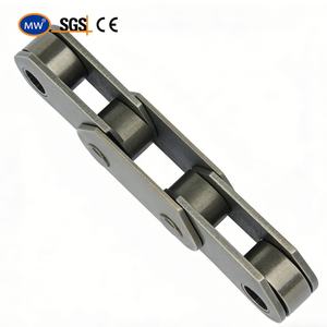 Chaîne de convoyeur à rouleaux de haute précision en acier DIN FVT40, chaîne de transmission à goupilles pleines métriques de 40 mm pour petits emballages - Product Image 1