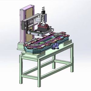 High-Precision Heavy-Duty Wear-Resistant Chain <strong>Belt</strong> Semi-Automatic Curved Track <strong>Conveyor</strong> 30/Min 220V/110V 100kg - Product Image 5