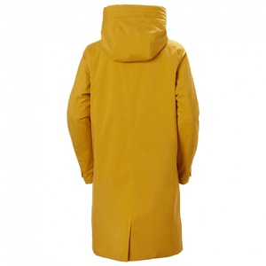 PIHA SPORTS Women's <b>Lightweight</b> Waterproof Breathable Windbreaker Hooded Trench <b>Coat</b> Active Outdoor <b>Long</b> Poncho 100% Polyester - Product Image 3