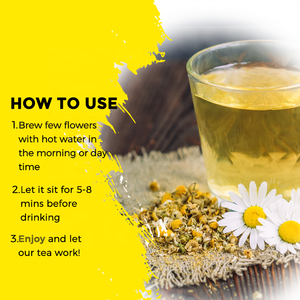 Thé aux fleurs de camomille personnalisé, aide au sommeil relaxante, thé de chrysanthème, thé de camomille, à base de plantes - Product Image 3