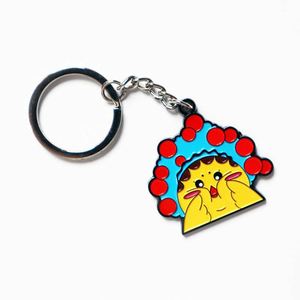 Fournisseur chinois en gros de porte-clés en métal personnalisés, porte-clés en alliage de zinc émaillé avec différentes formes - Product Image 3