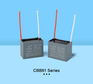 Hộp Tụ Điện Cbb61 450vac Bộ Tụ Điện Bộ Chuyển Mạch Chính Hãng Mặt Hàng Chữ Thập Bộ Phim Đầu Cuối Lớp Người Hâm Mộ KAY - Product Image 6