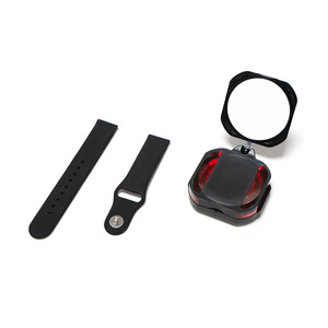 Rétroviseur intelligent pour vélo avec rotation à 360 degrés, design détachable, montage universel sur guidon, miroir convexe en plastique - Product Image 3