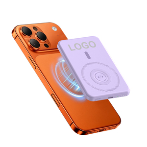 สินค้ามาใหม่ พาวเวอร์แบงค์ไร้สาย 3-in-1 ความจุ 5000-10000mAh ชาร์จเร็ว 15W แบบแม่เหล็ก สำหรับโทรศัพท์มือถือ สมาร์ทวอทช์ และหูฟัง - Product Image 2