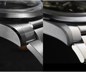 Montre-bracelet mécanique automatique de sport de luxe pour hommes <span class=keywords><strong>38mm</strong></span> NH35 étanche saphir miroir montre d'affaires plongeur fonction pointeur - Product Image 4