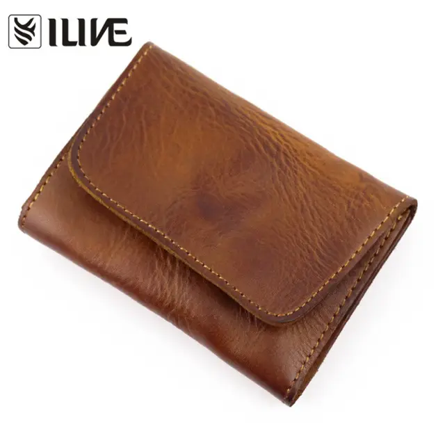 European and American vintage wallets can be inserted into many card leather wallets